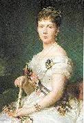Portrait of Infanta Isabella of Bourbon and Bourbon